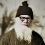 Rare photo of Saint Porphyrios